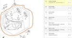 Suzuki Oem GSF600S GSF1200S Headlamp Assy P/n 35100-31F30-999 **. Fixed Price $600.00.