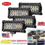 7INCH 2400W Led Work Light Bar Flood Spot Pods Offroad Fog Driving Atv Truck. Fixed Price $27.99.