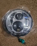 Harley Davidson 5 3/4" Led Chrome Headlight Daymaker For Dyna Sportster Bob 883. Fixed Price $95.00.
