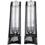 Ciro Filler Panel Accent Lights W/ Led Run/turn/brake (black) 40003. Fixed Price $324.99.