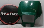 50211401100/51 Head Light Mask Green 1997 Ktm Exc. Fixed Price $75.00.