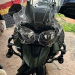 Front Headlight Guard Protector - Triumph Tiger 800 / 1200 Explorer Xca Xcx Xrt. Fixed Price $73.84.