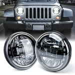 Xprite 7" Led Headlights W/ Halo Ring Drl For 1997-2018 Jeep Wrangler Tj Lj Jk. Fixed Price $132.96.