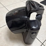 18-24 Harley Davidson Road King Headlight Black Left Right Nacelle Cover Pair. Fixed Price $360.00.