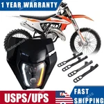 Motocross Led Headlights For Ktm Exc Xcw 250 350 450 501 17-21 Sxf 125 14-19. Fixed Price $88.00.