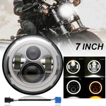 7" Inch Led Headlight For Triumph Bonneville T100 T120 Thruxton 900 1200 Tfc Rs. Fixed Price $25.99.
