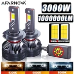 3000W Led H7 H4 H11 Headlights Bulb 1000000LM Copper Tube. Fixed Price $43.76.