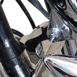 Headwinds 1-0004-2CA Headlight Mount Chrome 88-06 Flsts/fxsts. Fixed Price $82.87.