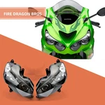 Fdb Headlight Assembly Headlamp Clear For Kawasaki 2012 2019 ZZR1400 ZX-14R. Fixed Price $119.01.