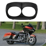Plastic Headlight Bezel Scowl Outer Fairing Cover For Harley Road Glide 98-2013. Fixed Price $34.20.