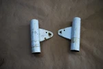 Yamaha Enduro Headlight Mounts Bracket Fork Ears AT1 CT1 DT1 RT1 White. Fixed Price $31.50.