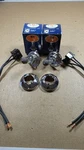 Pair Of 1979 Nos Candlepower H4 Quartz Halogen Bulbs 12V 60/55 4720HD W/adapt.. Fixed Price $44.95.
