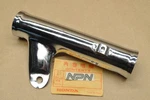 Nos Honda SL100 K0-K1 Chrome Left Fork Ear Head Light Stay Bracket 61312-110-670. Fixed Price $109.99.