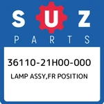36110-21H00-000 Suzuki Lamp Assy,fr Position 3611021H00000, New Genuine Oem Part. Fixed Price $107.26.