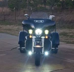 6000K Led Auxiliary Lamps Light Kit For Harley-davidson Trike (all Years). Fixed Price $99.77.