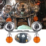 Led Passing Light Turn Signals Bar Kit For Kawasaki Vulcan Vn 800 1600 1700 2000. Fixed Price $168.63.