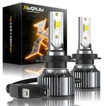 H7 Led Headlight Bulb High/low Beam 100W 40000LM Extremely Bright Wide Vision. Fixed Price $17.59.