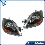 Left&right Headlights Assembly Clear For 2007 2008-2011 Toyota Yaris Black. Fixed Price $86.83.