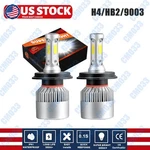 H4 9003 Led Headlight Bulbs Conversion Kit Hi/low Dual Beam For Car & Motorcycle. Fixed Price $13.98.