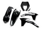 Ufo Plastic Kit Ktm 250 Exc-f 2012-2013 Black Color. Fixed Price $94.16.