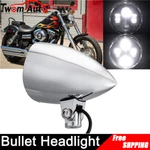 Motorcycle High/low Visor Bullet Headlight Lamp For Harley Softail Dyna Ultima. Fixed Price $75.95.