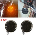 2PCS For Harley Touring Street Glide Led 3-1/4" 1157 Amber Turn Signal White Drl. Fixed Price $28.60.