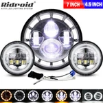 7" Led Headlight + 4.5" Passing Lights For Harley Electra Glide Ultra Classic. Fixed Price $61.99.