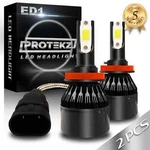Led Headlight Protekz Kit High 9005 6000K Bulbs For 2003-2006 Jaguar XK8. Fixed Price $31.09.