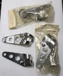 1970S Nos Motorcycle Head Light Mounting Brackets Fork Ears Cafe Racer Chopper. Fixed Price $19.99.