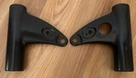 Triumph Bonneville T100 900 Headlight Mounts Brackets Carb Efi Left Right Black. Fixed Price $60.00.