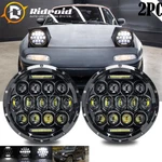 Newest 7" Inch Round Led Headlights High/low For Mazda 90-97 Na Miata MX5 MX-5. Fixed Price $42.96.