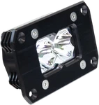 Heretic 2" 6-SERIES Flood Lights Black Flush Mount LB-6SF02121. Fixed Price $125.99.
