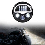 Led Headlight For Polaris Indian Motorcycle, Headlamp With Drl High Low B.... Fixed Price $363.12.