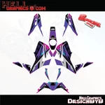For Ktm Duke 125 390 2017+ Up 2023 Decal Graphic Kit Stickers Bline Purple. Fixed Price $98.10.
