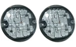 Kuryakyn Led Front Turn Signal Inserts Smoke (flat Style) (5441). Fixed Price $116.52.