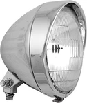 Harddrive 20-0335D 5.75" Headlight Bottom Mount Chrome Grooved With Visor. Fixed Price $138.70.