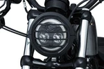 Kuryakyn Dillinger Headlight 5-3/4" Trim Ring Satin Black Motorcycle Accessory. Fixed Price $112.99.