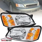 Fits 2000-2004 Subaru Legacy 03-06 Baja Clear Headlights Headlamp Left+right. Fixed Price $92.49.