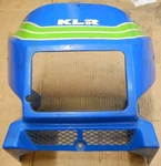 Kawasaki KLR650 1989-90 Oem Headlight Mask Cover 55048-5078-6K 4FL. Fixed Price $250.00.