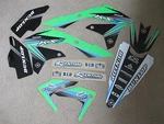Flu Designs PTS2 Team Kawasaki Graphics KX450F 2016 2017 2018. Fixed Price $39.99.