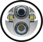 Pathfinder 5-3/4IN. Led Headlight, Chrome With Full Halo HD5MCH. Fixed Price $107.75.