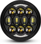 Dot Approved 80W 5-3/4" 5.75" Round Led Projection Headlight Compatible With .... Fixed Price $40.00.