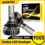 Auxito 9005 HB3 Beam Led Headlight White Bulb Fanless Kit 20000LM Free Return. Fixed Price $28.49.