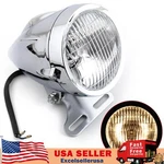 Chrome Bullet Headlight Lamp 3/4" Motorcycle For Chopper Bobber Custom. Fixed Price $52.78.