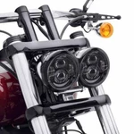 4.65" Twin Headlight Motorcycle Double Dual Lamp For Harley Fat Bob Fxdf 2008-15. Fixed Price $79.00.