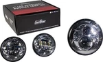 Harddrive 7" Led Headlight With Passing Lamps Kit For Harleys 45W/30W Chrome. Fixed Price $301.46.