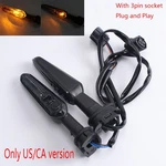 Motorcycle Led Front Signal Light (l+r) For Yamaha MT-03 20-25/YZF-R3 2025 Smoke. Fixed Price $33.00.