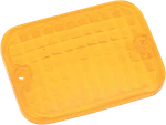Drag Specialties 2040-0299 Replacement Rectangular Lens Amber. Fixed Price $13.96.