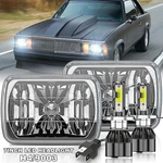 Pair 5X7" 7X6 Inch Rectangle Led Headlights 6000K Kit For Chevy Malibu 1978-1980. Fixed Price $99.99.