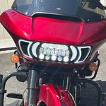 Led Headlight Turn Signal Projector Headlamp Drl For 2015-2024 Harley Road Glide. Fixed Price $153.02.
